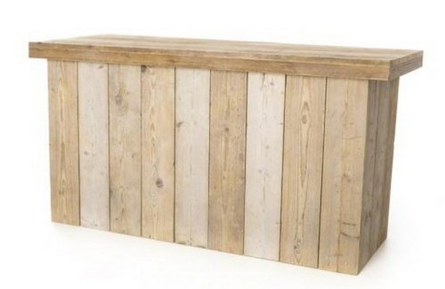 Buffettafel steigerhout (inklapbaar)